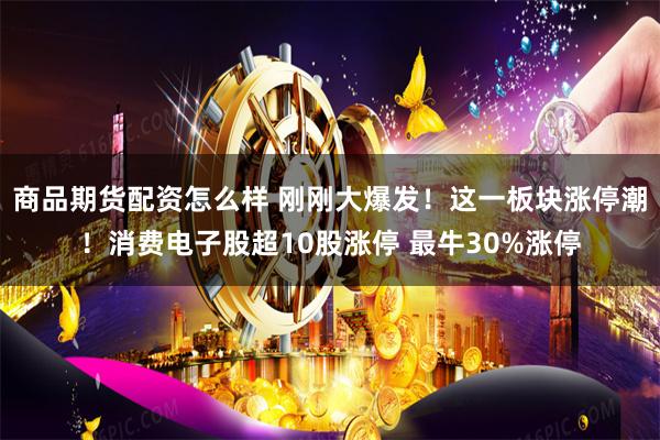 商品期货配资怎么样 刚刚大爆发！这一板块涨停潮！消费电子股超10股涨停 最牛30%涨停