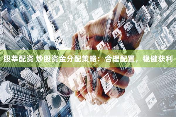股莘配资 炒股资金分配策略：合理配置，稳健获利